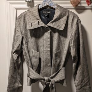 Club Monaco jacket blazer size S color black and white